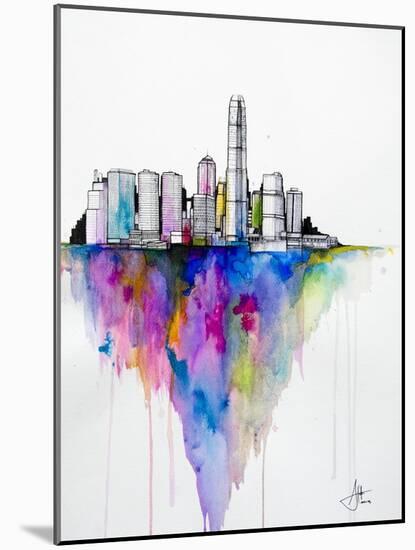 Monolith II-Marc Allante-Mounted Giclee Print