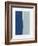 Monolithic I Blue-Mike Schick-Framed Art Print