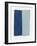 Monolithic I Blue-Mike Schick-Framed Art Print