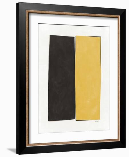 Monolithic I Neutral-Mike Schick-Framed Art Print