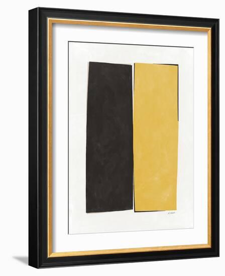 Monolithic I Neutral-Mike Schick-Framed Art Print