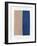 Monolithic II Blue-Mike Schick-Framed Art Print