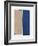 Monolithic II Blue-Mike Schick-Framed Art Print