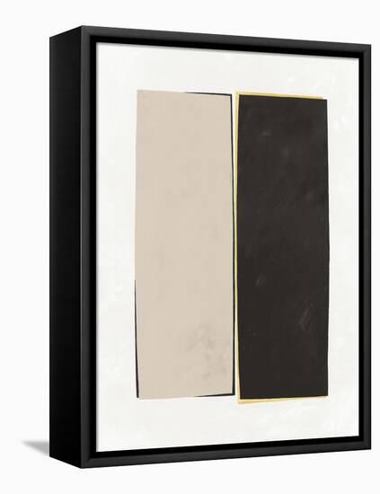 Monolithic II Neutral-Mike Schick-Framed Stretched Canvas