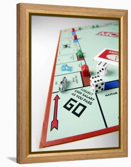 Monopoly Board Game-Tek Image-Framed Premier Image Canvas