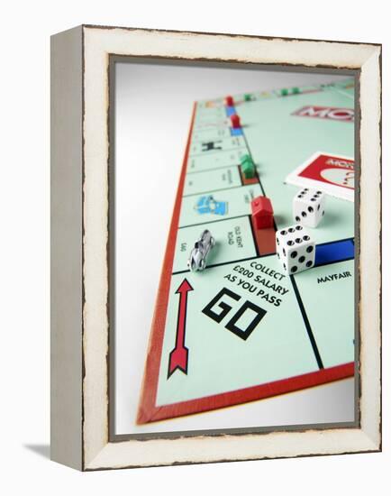 Monopoly Board Game-Tek Image-Framed Premier Image Canvas