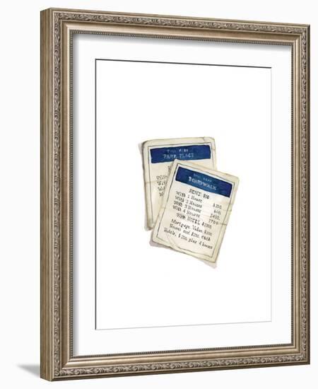 Monopoly Boardwalk-Stacy Milrany-Framed Art Print