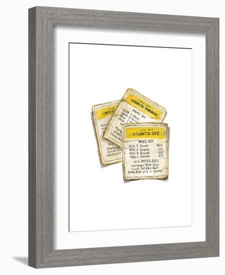 Monopoly Marvin Gardens-Stacy Milrany-Framed Art Print