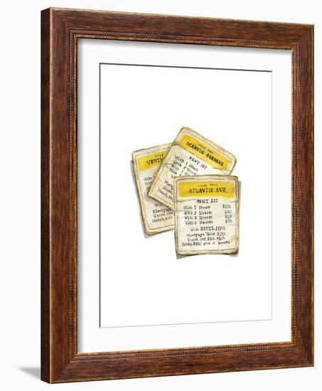 Monopoly Marvin Gardens-Stacy Milrany-Framed Art Print