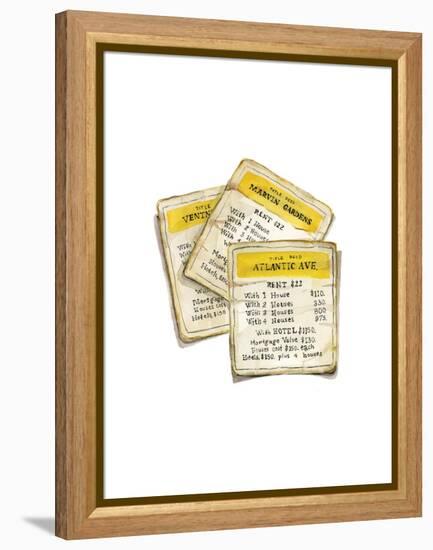 Monopoly Marvin Gardens-Stacy Milrany-Framed Stretched Canvas
