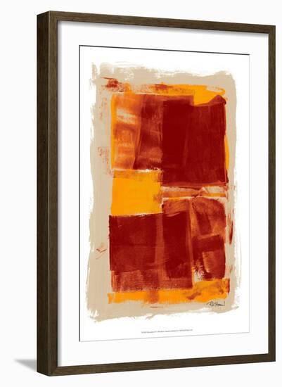 Monoprint II-Renee W. Stramel-Framed Art Print