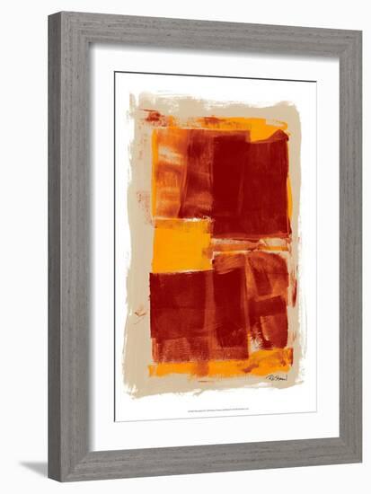 Monoprint II-Renee W. Stramel-Framed Art Print