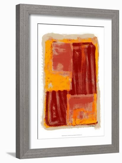 Monoprint IV-Renee W. Stramel-Framed Art Print