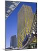 Monorail and Veer Towers at Citycenter, Las Vegas, Nevada, United States of America, North America-Richard Cummins-Mounted Photographic Print