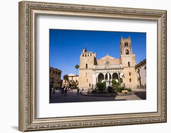 Monreale Cathedral (Duomo Di Monreale) at Monreale, Near Palermo, Sicily, Italy, Europe-Matthew Williams-Ellis-Framed Photographic Print