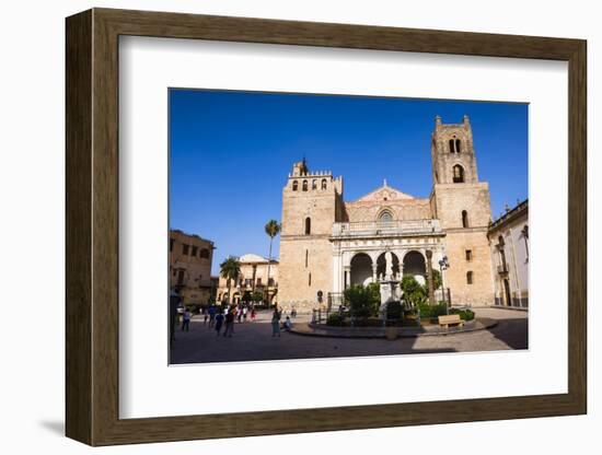 Monreale Cathedral (Duomo Di Monreale) at Monreale, Near Palermo, Sicily, Italy, Europe-Matthew Williams-Ellis-Framed Photographic Print