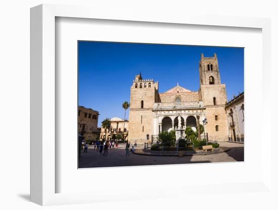 Monreale Cathedral (Duomo Di Monreale) at Monreale, Near Palermo, Sicily, Italy, Europe-Matthew Williams-Ellis-Framed Photographic Print