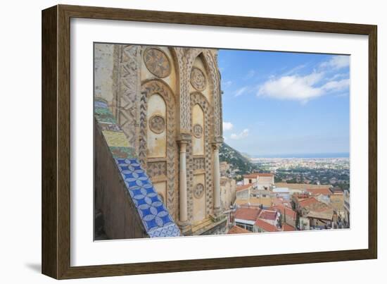 Monreale Cathedral, Monreale, Sicily, Italy, Europe-Marco Simoni-Framed Photographic Print