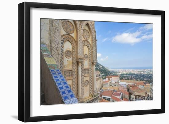 Monreale Cathedral, Monreale, Sicily, Italy, Europe-Marco Simoni-Framed Photographic Print