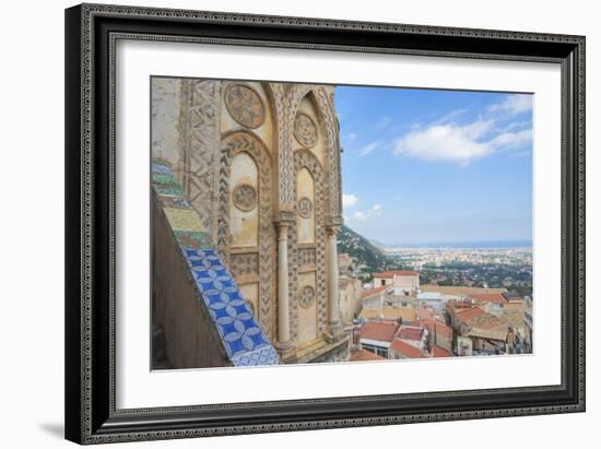 Monreale Cathedral, Monreale, Sicily, Italy, Europe-Marco Simoni-Framed Photographic Print