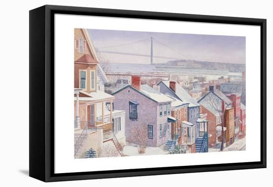 Monroe Ave., Staten Island, New York, 1995-Anthony Butera-Framed Premier Image Canvas