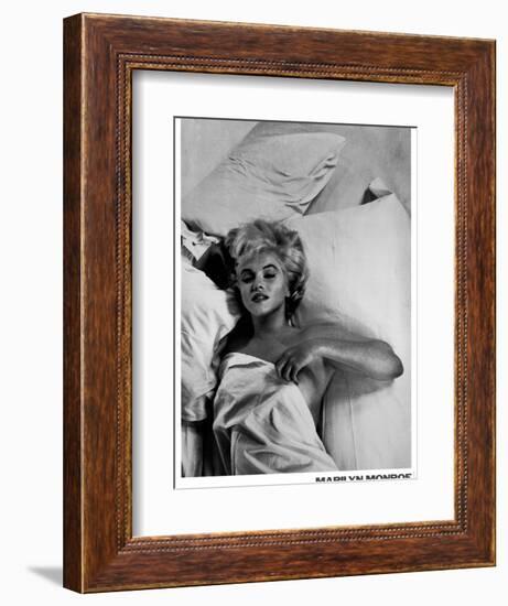 Monroe, Marilyn, 9999-null-Framed Art Print