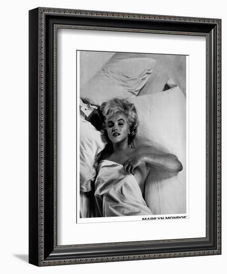 Monroe, Marilyn, 9999-null-Framed Art Print