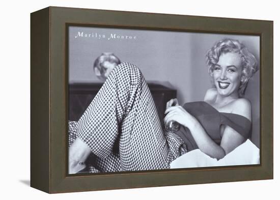 Monroe, Marilyn, 9999-null-Framed Stretched Canvas