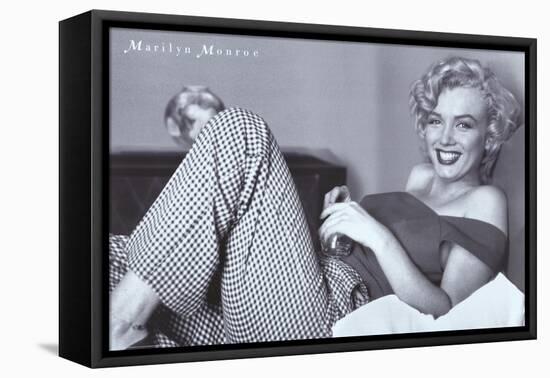 Monroe, Marilyn, 9999-null-Framed Stretched Canvas