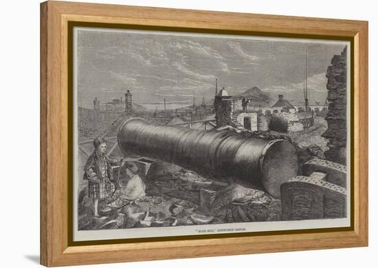 Mons Meg, Edinburgh Castle-null-Framed Premier Image Canvas