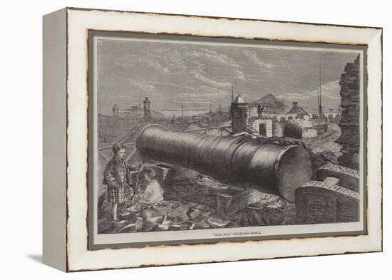 Mons Meg, Edinburgh Castle-null-Framed Premier Image Canvas