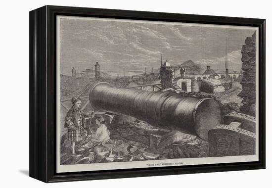 Mons Meg, Edinburgh Castle-null-Framed Premier Image Canvas