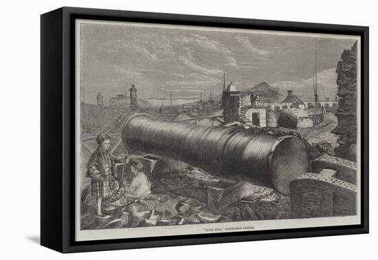 Mons Meg, Edinburgh Castle-null-Framed Premier Image Canvas