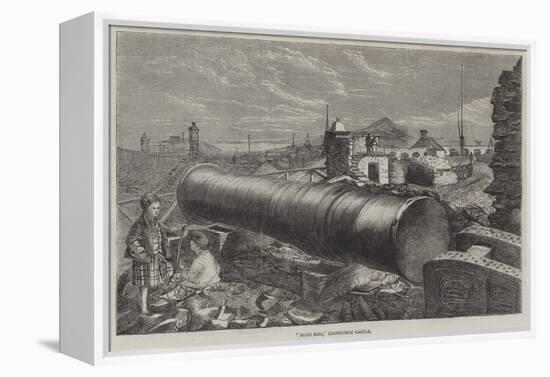 Mons Meg, Edinburgh Castle-null-Framed Premier Image Canvas