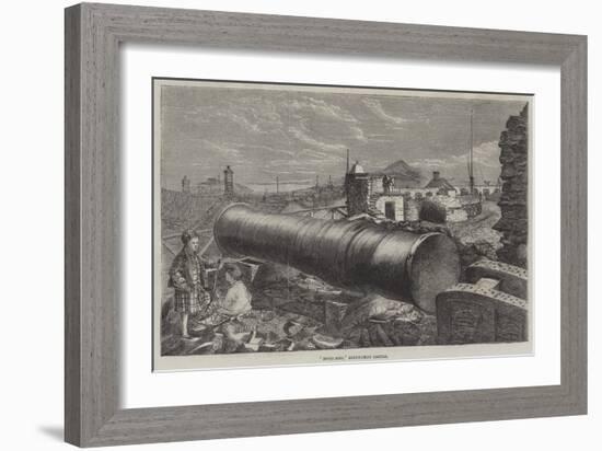 Mons Meg, Edinburgh Castle-null-Framed Giclee Print