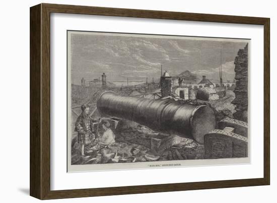 Mons Meg, Edinburgh Castle-null-Framed Giclee Print