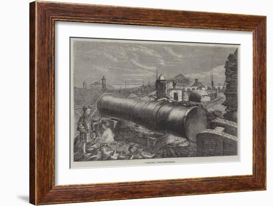 Mons Meg, Edinburgh Castle-null-Framed Giclee Print