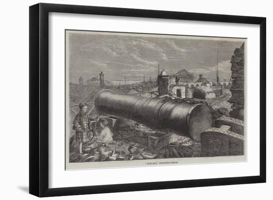 Mons Meg, Edinburgh Castle-null-Framed Giclee Print