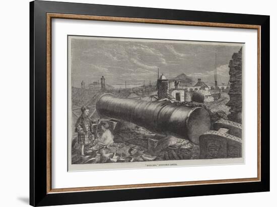 Mons Meg, Edinburgh Castle-null-Framed Giclee Print