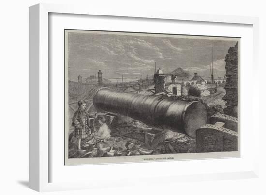 Mons Meg, Edinburgh Castle-null-Framed Giclee Print