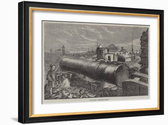 Mons Meg, Edinburgh Castle-null-Framed Giclee Print