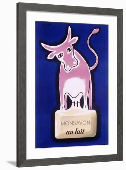 Monsavon au Lait-Raymond Savignac-Framed Giclee Print
