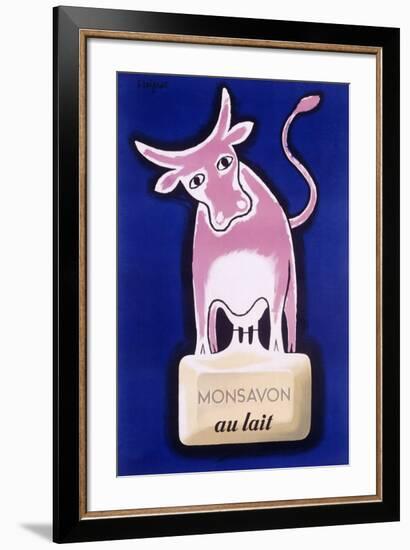 Monsavon au Lait-Raymond Savignac-Framed Giclee Print