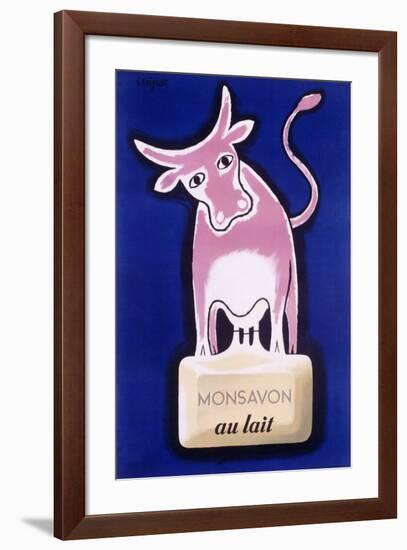 Monsavon au Lait-Raymond Savignac-Framed Giclee Print