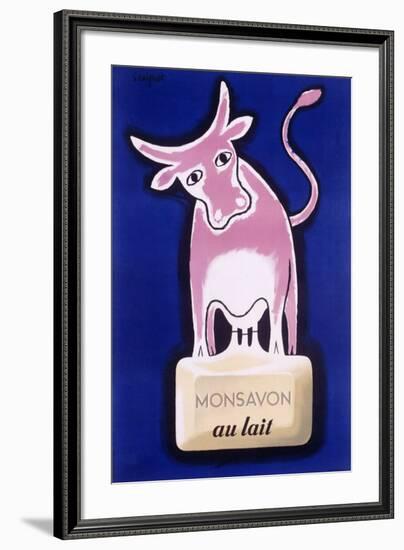 Monsavon au Lait-Raymond Savignac-Framed Giclee Print