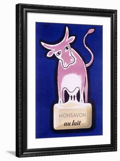 Monsavon au Lait-Raymond Savignac-Framed Giclee Print