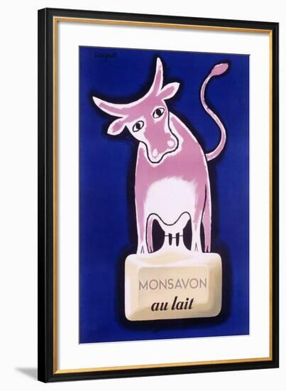 Monsavon au Lait-Raymond Savignac-Framed Giclee Print