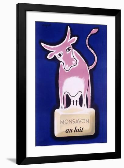 Monsavon au Lait-Raymond Savignac-Framed Giclee Print