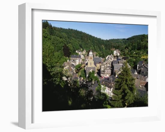 Monschau, Aachen, North Rhine-Westphalia, Germany, Europe-Gavin Hellier-Framed Photographic Print