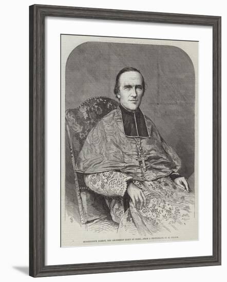 Monseigneur Darboy, the Archbishop Elect of Paris-null-Framed Giclee Print